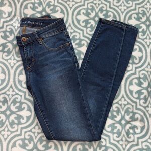 7 For All Mankind Women's Dark Wash Skinny Jeans